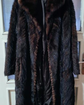 🤎 Cappotto lungo in code di visone