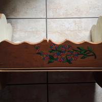 Culla fioriera portafiori porta fiori vaso