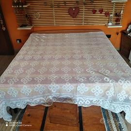 COPRILETTO UNCINETTO FATTO A MANO MATRIMONIALE