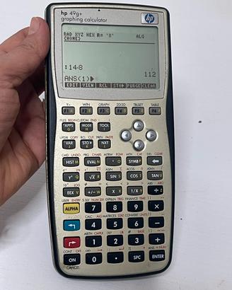 Calcolatrice Grafica HP 49g+