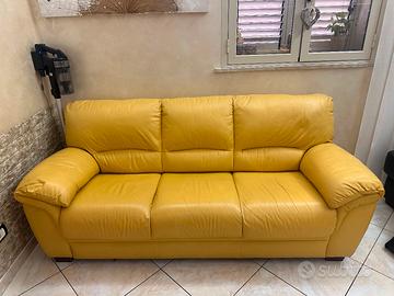  Coppia di divani Maxrelax in vera pelle – ot