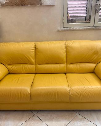  Coppia di divani Maxrelax in vera pelle – ot