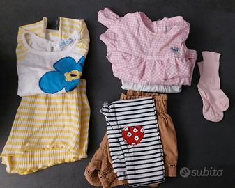 Vestiti bambina 0-12 mesi