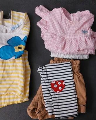 Vestiti bambina 0-12 mesi
