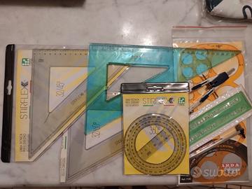 Set scuola per disegno tecnico