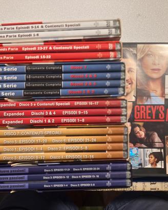 Grey’s anatomy stagioni 1-6