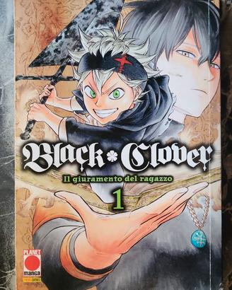 Black Clover - Manga (Giuramento del Ragazzo) N. 1