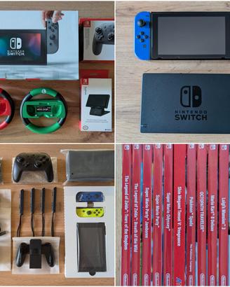 Nintendo Switch + Pro Controller/Accessori + Gioco
