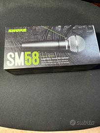 Microfono Shure SM58-LCE Dinamico Cardioide - Come