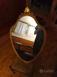 specchio vintage stile liberty 