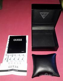 GUESS custodia originale completo per orologio NEW