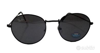 Occhiali da sole Ray Ban RB3681 002/71 Ovali Nero
