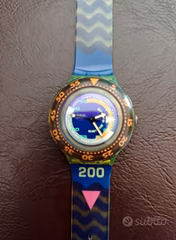 Swatch Scuba 200 Happy Wave SDN101 Spring/Summe