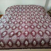 Copriletto matrimoniale artigianale