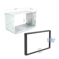 SCATOLA ADATTATRICE UNIVERSALE 2 DIN IN METALLO CO