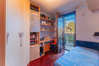 cameretta con cabina armadio e letto singolo + est