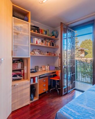 cameretta con cabina armadio e letto singolo + est