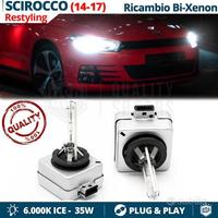 Lampadine BIXENON D3S 6000K per VW SCIROCCO 2015