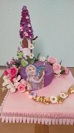 torta scenografica Rapunzel 