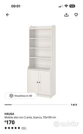 Mobile alto IKEA HAUGA – Bianco