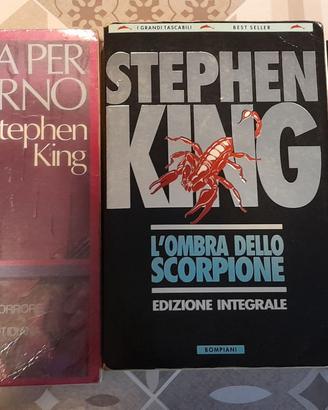7 LIBRI D’AUTORE STEPHEN KING+IL SILENZIO DEGLI IN