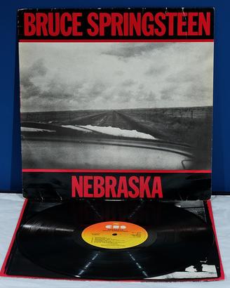 Bruce Springsteen NEBRASKA LP Vinile 1982 UK RaRo