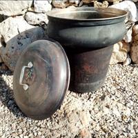 Pentolone in rame rossa