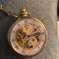 Orologio da tasca brown