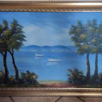 Quadro Paesaggio Lago