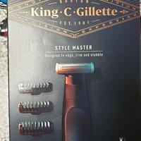 King C. Gillette Style Master Regolabarba NUOVO