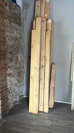 Listelli travi legno spessore 10 cm