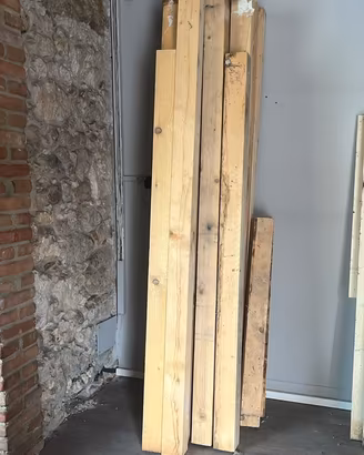 Listelli travi legno spessore 10 cm