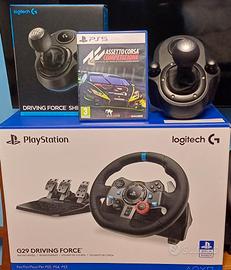 Logitech g29, cambio e assetto corsa competizione