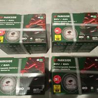 Pacco batterie 4ah e 2ah parkside 