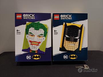 Lego 40428 Joker + 40386  Batman, nuovi sigillati