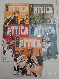 ATTICA (5 albi) + AXEL ARDAN (serie completa)