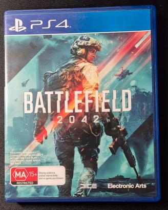 BATTLEFIELD 2042 per ps4.