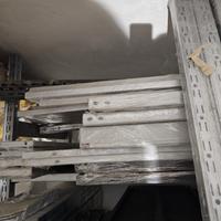 Scaffali porta merce zincati industriali Nuovi 