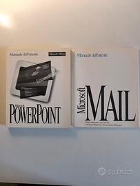 Lotto Manuali Vintage Microsoft Office Anni '90 