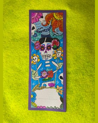 Segnalibro di Frida Kahlo calavera