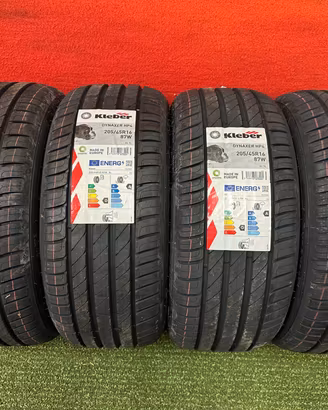 205 45 16 Gomme Estive Nuove 2023 Kleber 205 45R16
