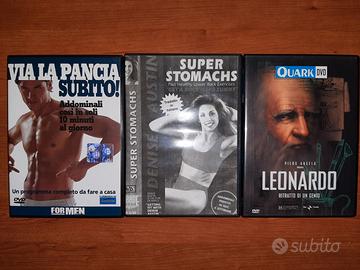 DVD (SONO TRE) PANCIA+SUPER STOMACHS+LEONARDO PIER
