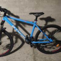 bicicletta mountain bike btwin