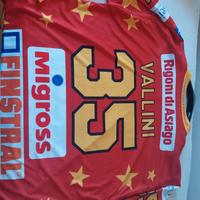 maglia replica originale hockey asiago 35 vallini