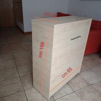 mobile letto da una piazza apribile