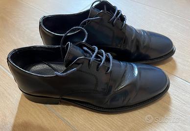 Scarpe da Cerimonia Uomo in Pelle - Blu