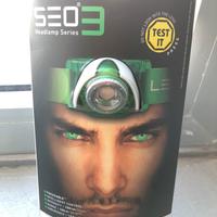 Lampada testa lavoro pesca sport tempo libero led