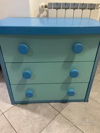 Cassettiera e libreria ikea