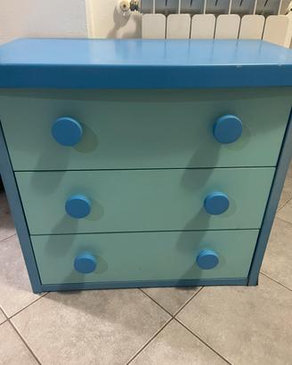 Cassettiera e libreria ikea