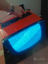 Televisore di design FUNZIONANTE anni 60  semiart 